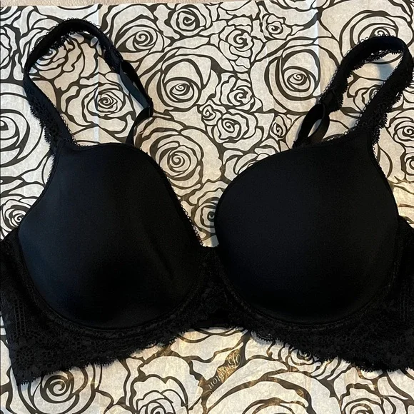 SIMONE PERELE PARIS CARESSENCE UNDERWIRE PLUNGE BRA 12J316 E - Picture 1 of 9